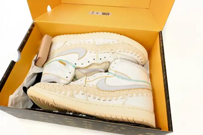 High Jordan FD2565-100 Supply Retro 1 Bephie's OG Sail Union Woven SP Beauty 0507